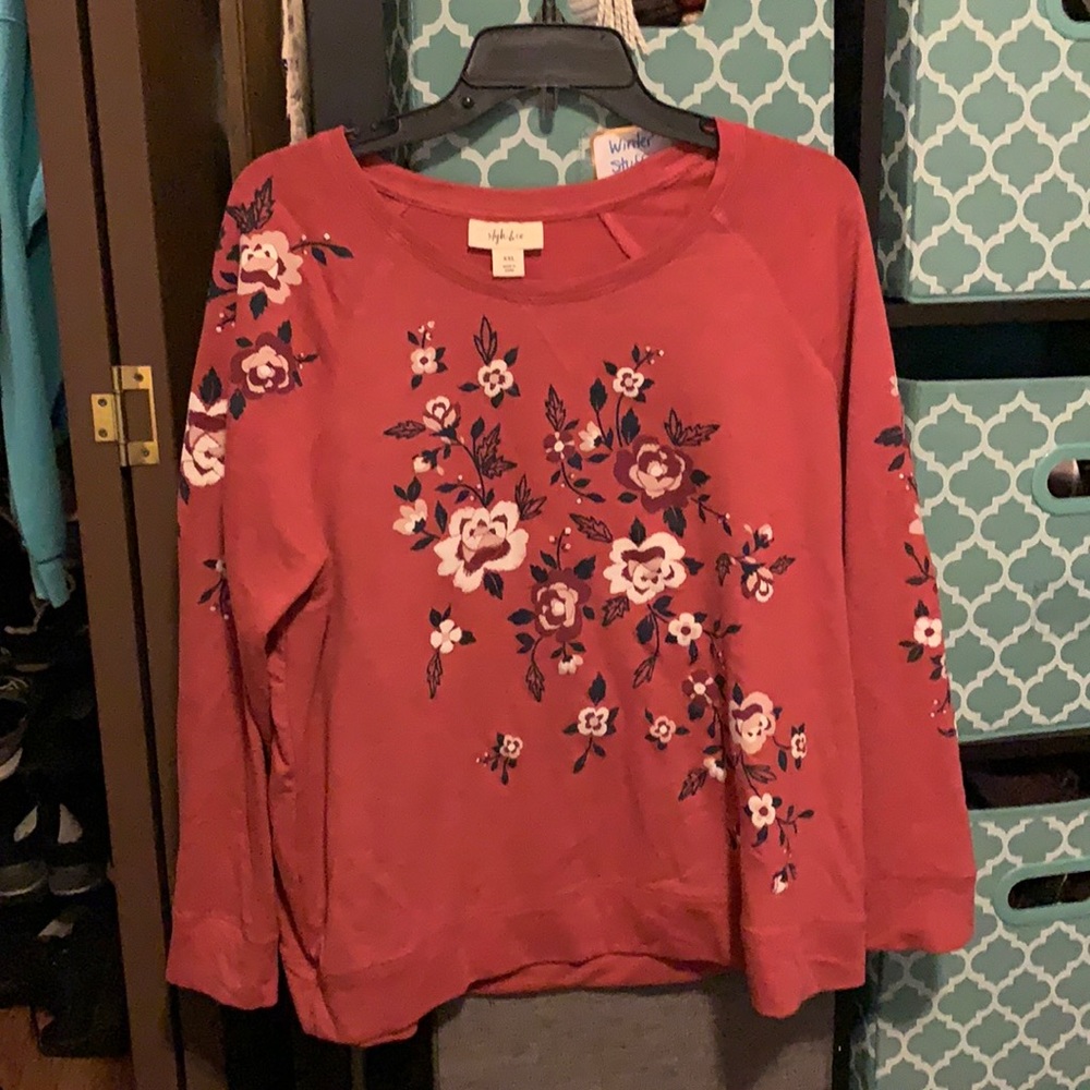 Style and co xxl top